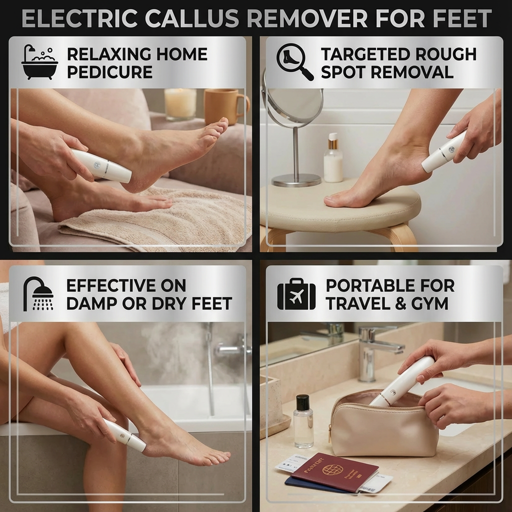Electric Callus Remover – Smooth & Soft Feet at Home