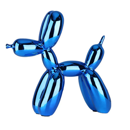 Metallic Balloon Dog Sculpture