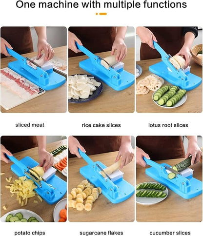 Heavy-Duty Manual Food Slicer
