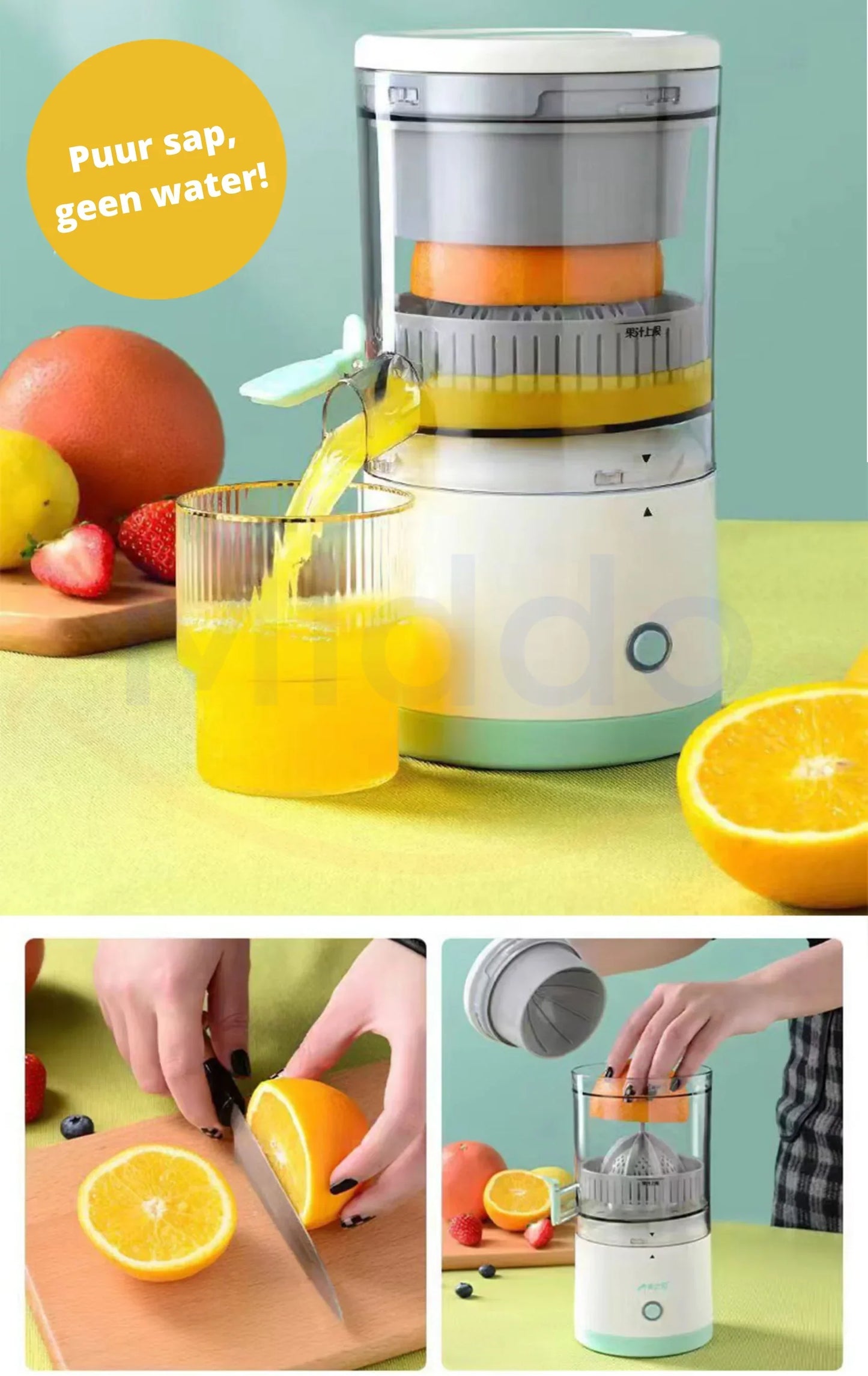Electric Citrus Juicer with Juice Collector