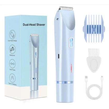 2-in-1 Painless Bikini Hair Trimmer