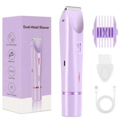 2-in-1 Painless Bikini Hair Trimmer