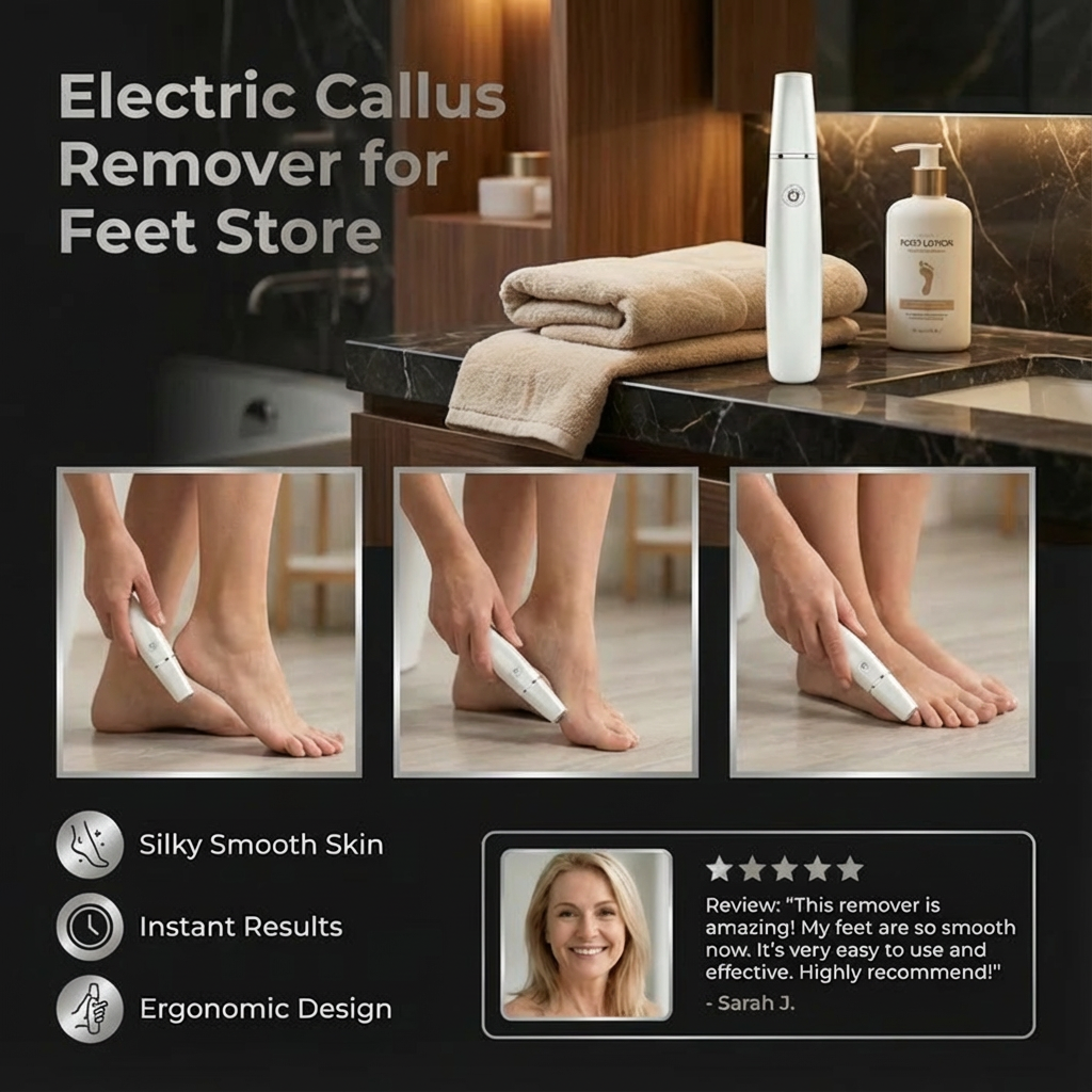 Electric Callus Remover – Smooth & Soft Feet at Home